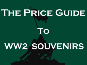 price guide ww2 souvenirs