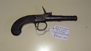An incomplete Flitlock pistol of Queen Anne pattern for restoration £300