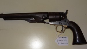 A Colt New Model Navy  Number 166272 Price £1500 10/12/13