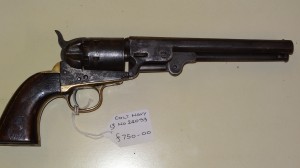 A Colt Navy Serial number 24093 Price £750 10/12/13