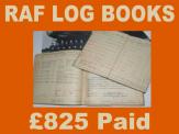 price of RAF log Books